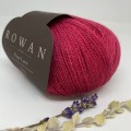 czerwona włóczka alpakowa typu lace