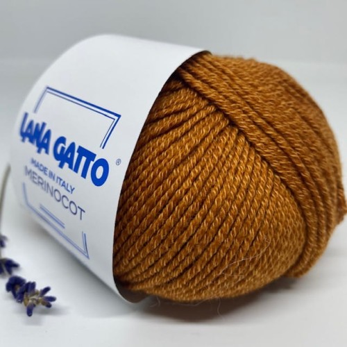 włóczka merino z bawełną 14198