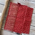 czerwone etui na druty wymienne w ważki Seeknit