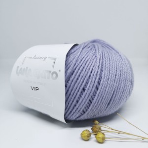 Włóczka Vip 9360 Violetto - wełna merino extrafine z kaszmirem