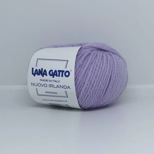 liliowa włóczka merino nuovo irlanda