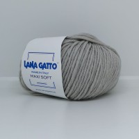 Włóczka Maxi Soft 20741 Grigio Chiaro - 100% wełna merino extrafine