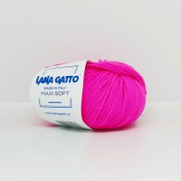 Włóczka Maxi Soft A3088 Pump Pink - 100% wełna merino extrafine