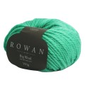 gruba włóczka big wool zielony turkus