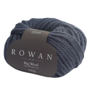 Włóczka Big Wool 07 Smoky - granatowy 100g/80m ( ROWAN )