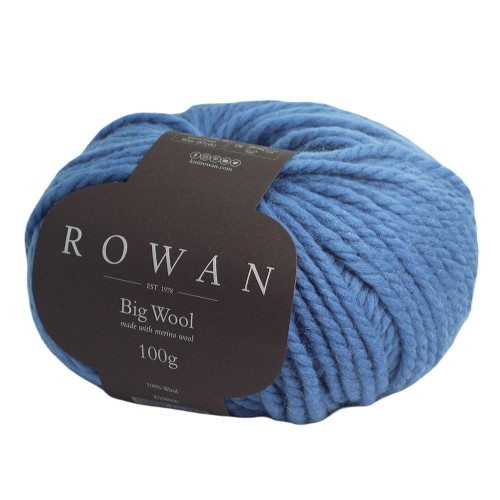 niebieska włóczka big wool