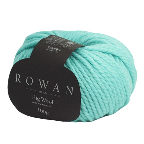 turkusowa włóczka big wool