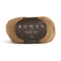 Włóczka Kidsilk Haze 731 Bronze - mieszanka jedwabiu z kidmoherem