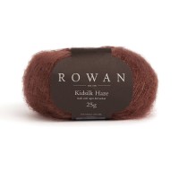 Włóczka Kidsilk Haze 734 Walnut - mieszanka jedwabiu z kidmoherem