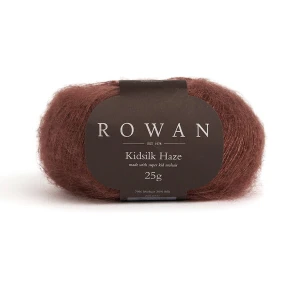Włóczka Kidsilk Haze 734 Walnut - mieszanka jedwabiu z kidmoherem