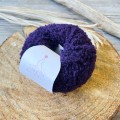 buklowa włóczka fioletowa