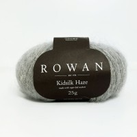 Włóczka Kidsilk Haze 664 Steel - mieszanka jedwabiu z kidmoherem