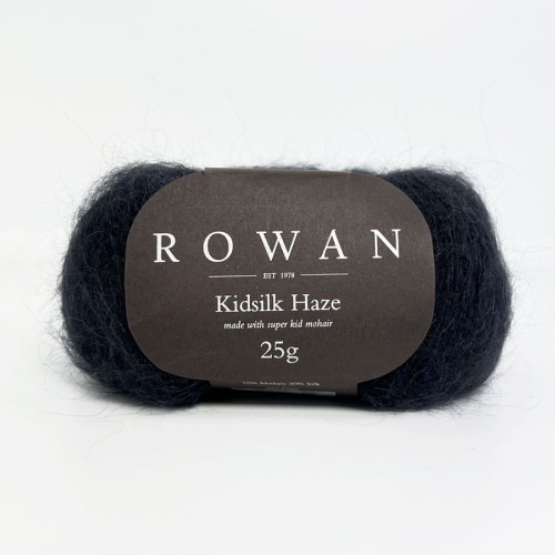 czarna włóczka Kidsilk Haze