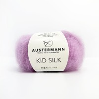 Włóczka Kid Silk 035 Rose - mieszanka kidmoheru z jedwabiem