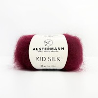 Włóczka Kid Silk 039 Wein - mieszanka kidmoheru z jedwabiem