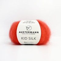 Włóczka Kid Silk 042 Melone - mieszanka kidmoheru z jedwabiem