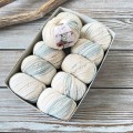 Bio Cotton Color 101 Sand - 100% bawełna z certyfikatem GOTS