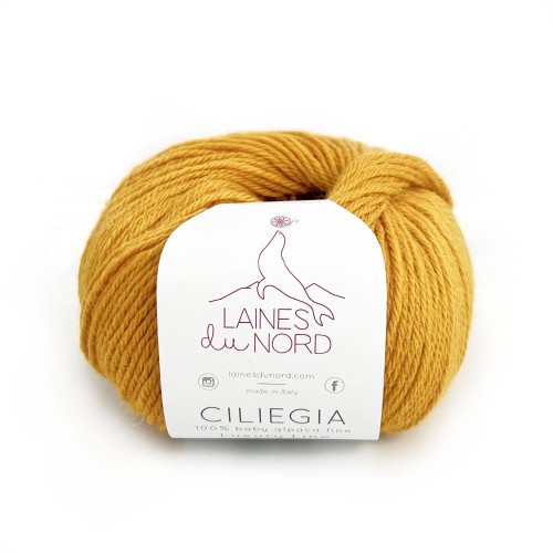 Włóczka Ciliegia 042 - 100% baby alpaka fine