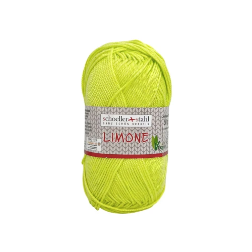 limonkowa włóczka bawełniana limone
