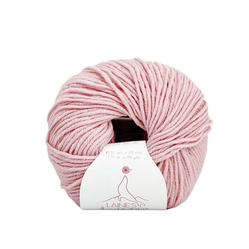 różowa włóczka merino - dolly 125