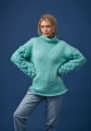 projekt swetra z włóczki rowan big wool