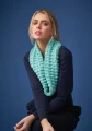 komin z włóczki merino Big wool rowan