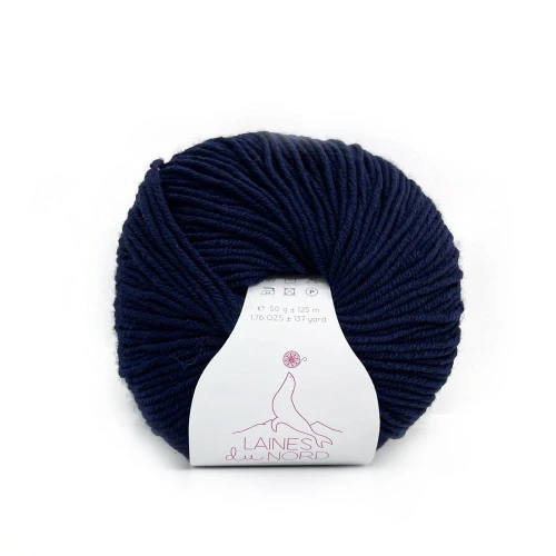Włóczka Dolly 125 037 - marynarski 50g/125m