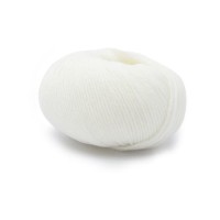 Włóczka Dolly Maxi 001 - 100% wełna merino extrafine