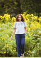 bluzka z włóczki Summerlite 4ply i Kidsilk haze