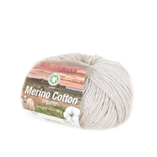 Włóczka Merino Cotton Organic 010 Sand