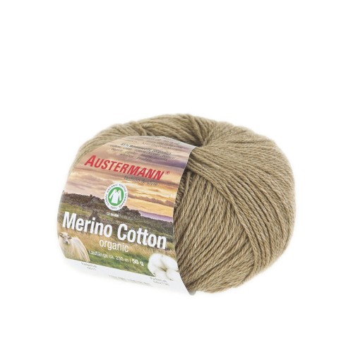 Włóczka Merino Cotton Organic 011 Camel