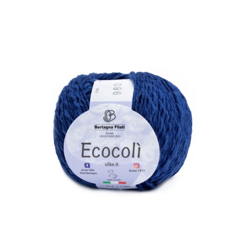 Włóczka Ecocoli 980 - mieszanka lnu i bawełny