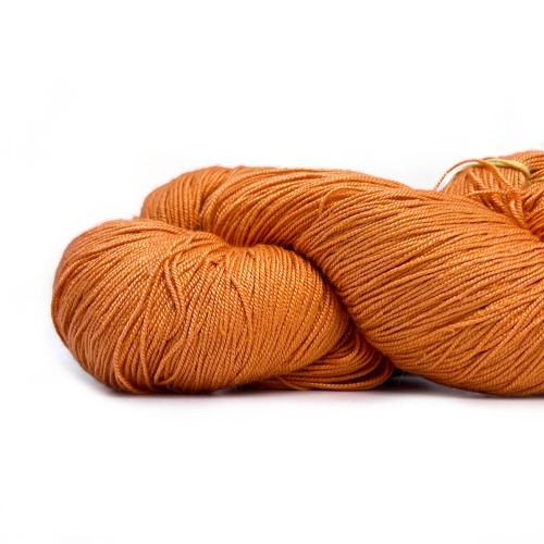 Włóczka jedwabna - Maharaja Silk Lace 74 Tangerine