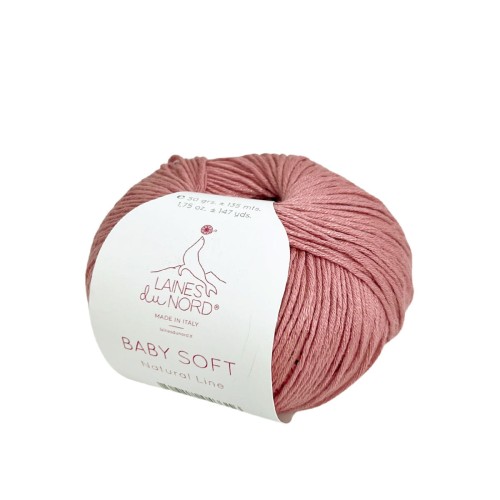 różowa włóczka baby soft