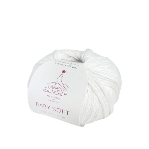 Włóczka Baby Soft 111 - mieszanka bawełny z włóknem sojowym