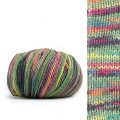 Włóczka Step 6 150g 742 Grun-Bunt