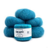 Kid Silk 009 z Paillettes 30785 - zestaw włóczek na sweter