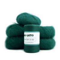 Kid silk 049 z Harmony 19059 - zestaw włóczek na sweter