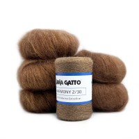 Kid Silk 050 z Harmony 20792 - zestaw włóczek na sweter