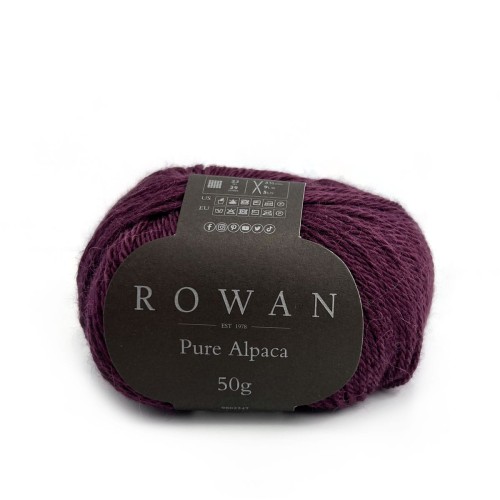 Włóczka Pure Alpaca 118 Plum
