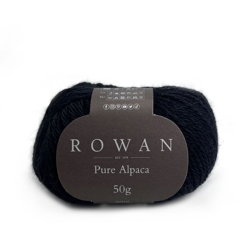 Włóczka Pure Alpaca 125 Noir