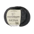 Akina 07 Antrazit - wełna merino extrafine