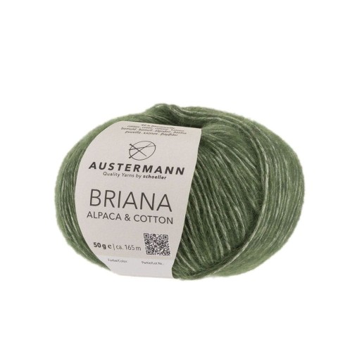 Włóczka Briana Alpaca & Cotton 08 Oliv