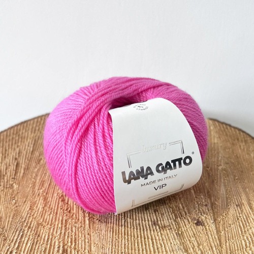 Vip 14735 Fuxia - wełna merino extrafine