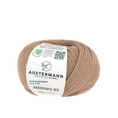 Włóczka Merino 85 Austermann - wełna merino superfine