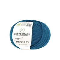 Włóczka Merino 85 color 040 Dunkelpetrol - 100% wełna merino superfine