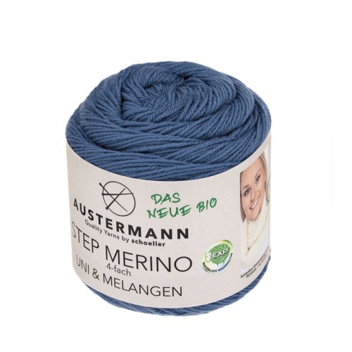 Włóczka Step Merino 1006 Jeans