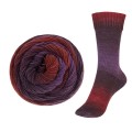 Włóczka Step 4 Merino 05 Burgund