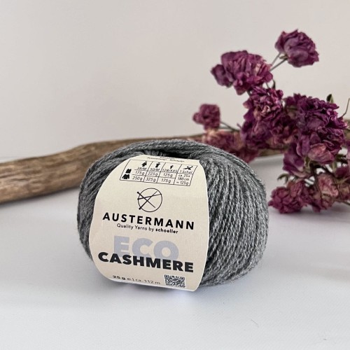 Włóczka Eco Cashmere 07 Graumelange