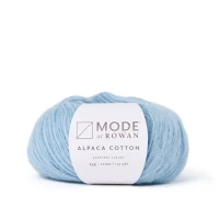 Włóczka MODE Alpaca Cotton 019 Blue Haze - lekka alpaka z bawełną